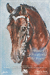 Horse Painting Greeting Card; free to send