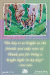Horse Art Ecard; free to send