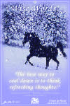 Horse Greeting Card; free to send